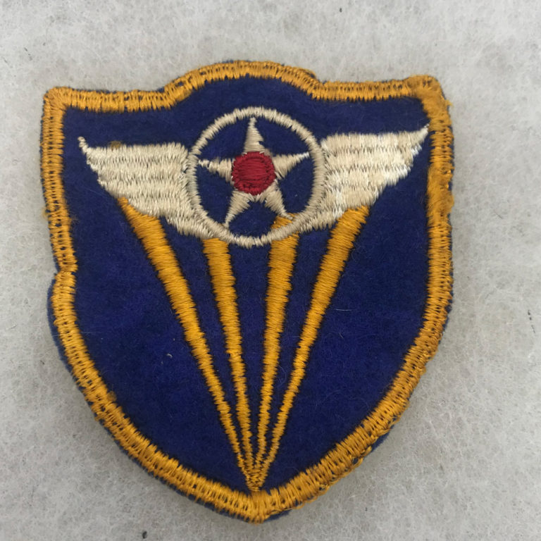 WW2 4th Air Corp Patch Felt Cheesecloth – Fitzkee Militaria Collectibles