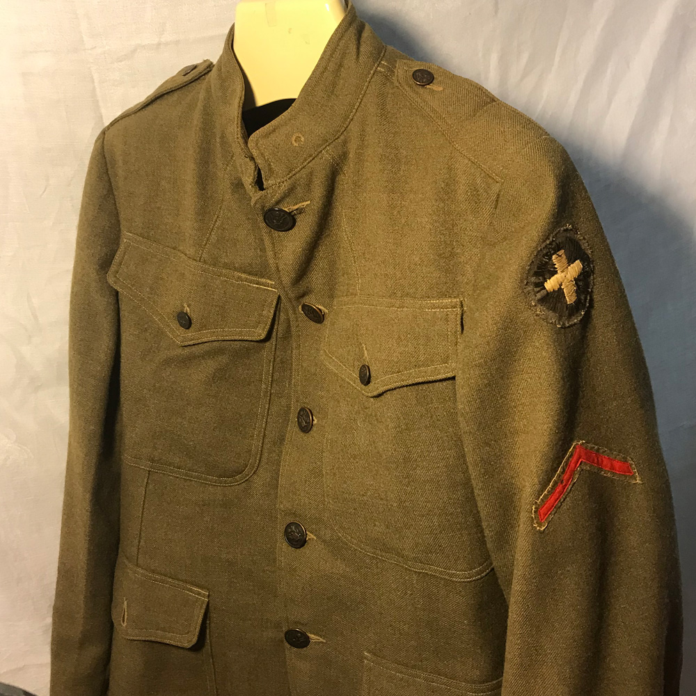 WW1 US 33rd Infantry Division Uniform – Fitzkee Militaria Collectibles