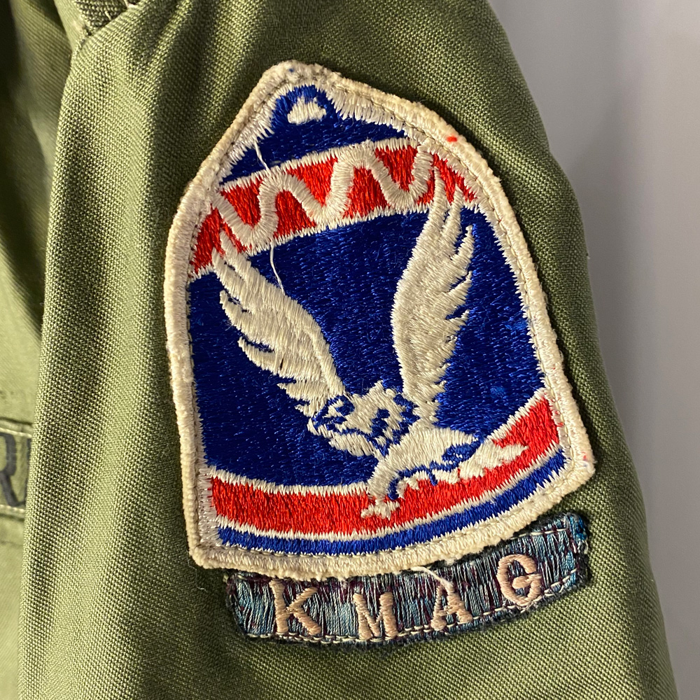 US M-51 Field Jacket KMAG Officer Theater Made Insignia – Fitzkee ...