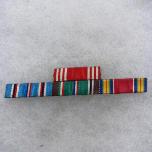 WW2 US 2 Place Navy Ribbon Bar . FLU648 - Time Traveler Militaria