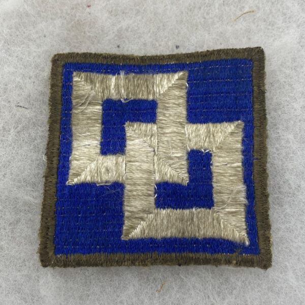 WW2 US 2nd Service Command Patch OD Border – Fitzkee Militaria Collectibles