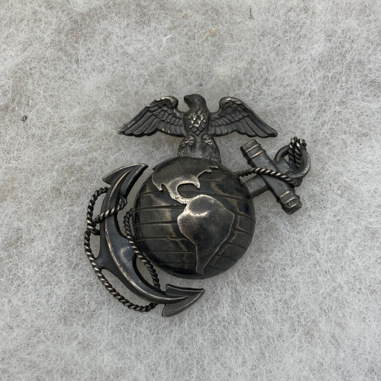 WW2 US Marine Corps Officer EGA Sterling H&H – Fitzkee Militaria ...