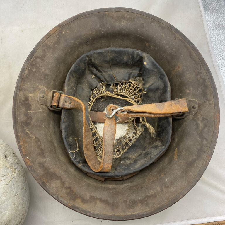 WW1 US Army M-1917 Helmet With Liner and Chinstrap – Fitzkee Militaria ...