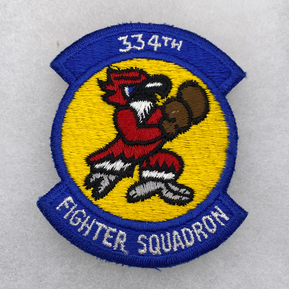 USAF 334th Fighter Squadron Patch – Fitzkee Militaria Collectibles