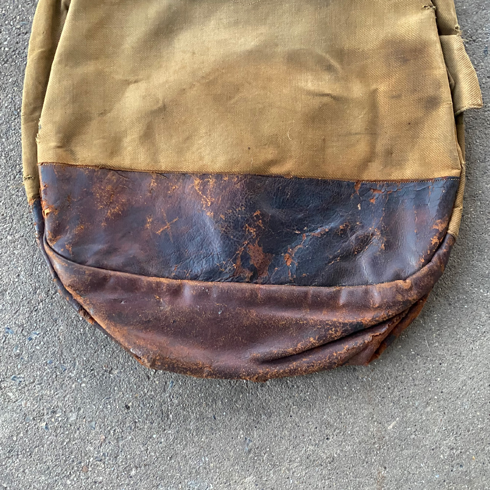 NOS VAR-A-SAC Musette Bag M71 Type Cotton Made in India Post WWII British  Army