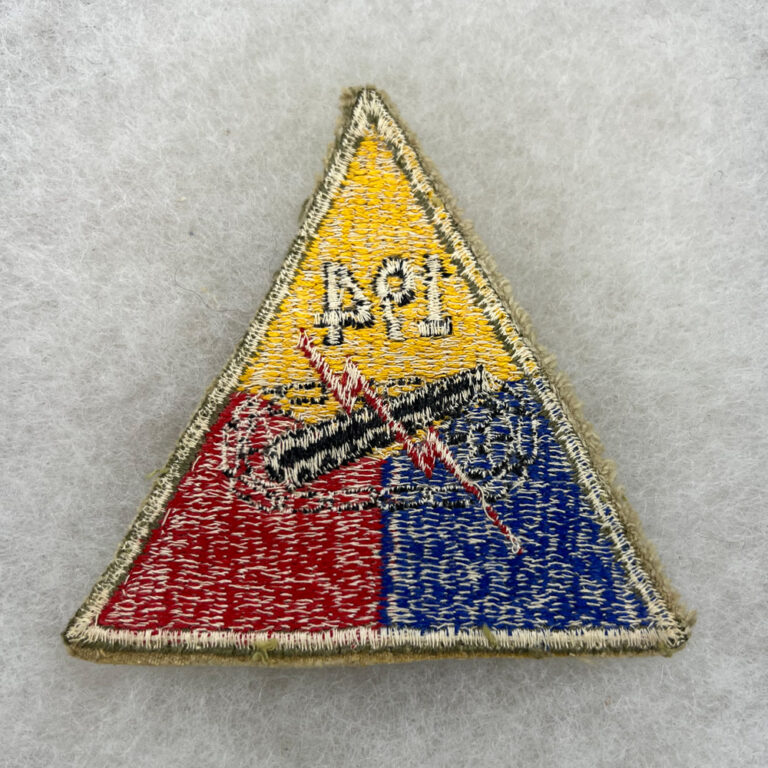 US Army 194th Tank Battalion Armored Triangle Patch Post-WW2 – Fitzkee ...