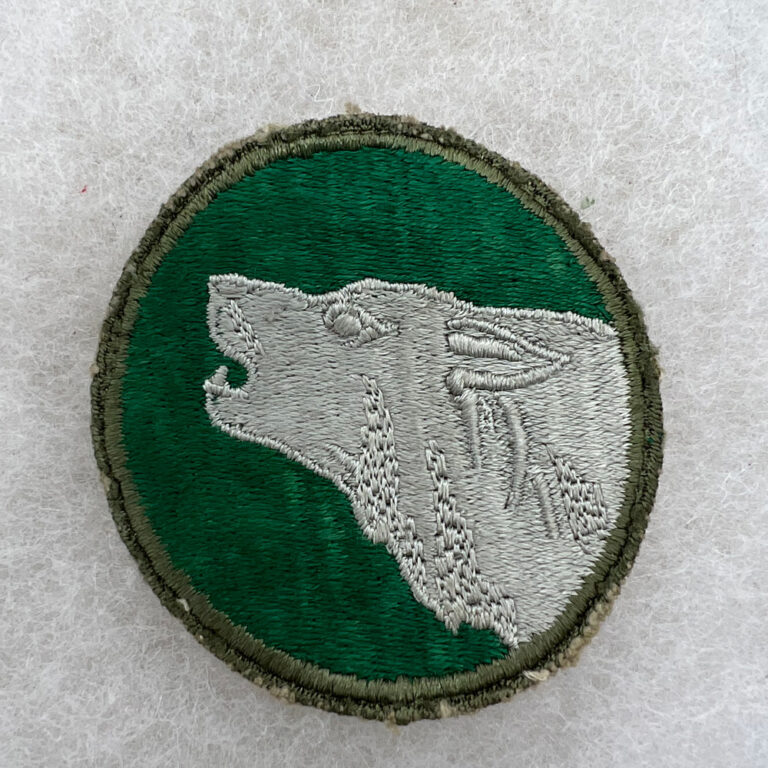 Ww2 Us Army 104th Infantry Division Patch Greenback Fitzkee Militaria