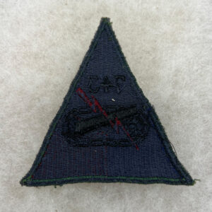 US Army 743rd Tank Battalion Armored Triangle Patch German Made Rare ...