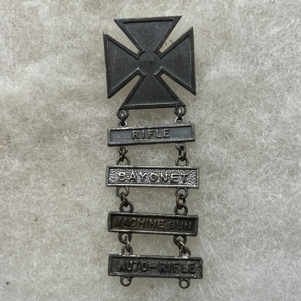 WW2 US Army Marksman Badge 4 Bars – Fitzkee Militaria Collectibles