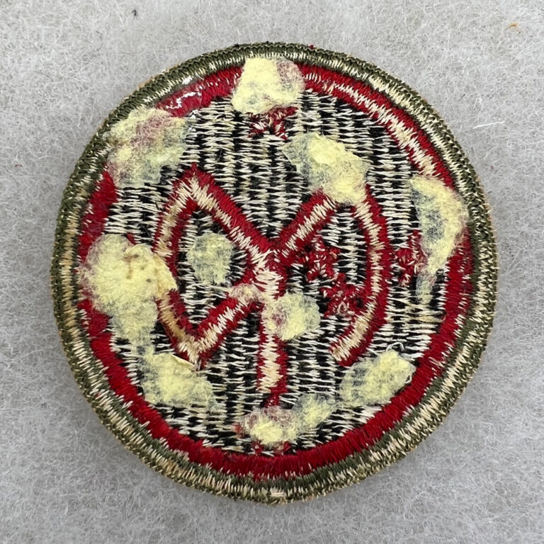 WW2 US Army 27th Infantry Division Patch OD Border – Fitzkee Militaria ...