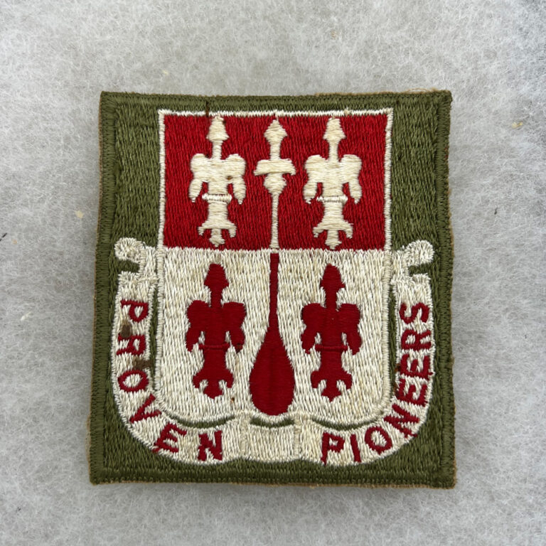 Us Army 299th Engineer Pocket Patch German Made Fitzkee Militaria