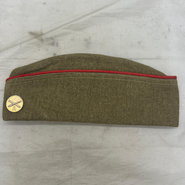 US Army 1920s/30s Artillery Piped Enlisted Overseas Cap Size 7 - Image 2