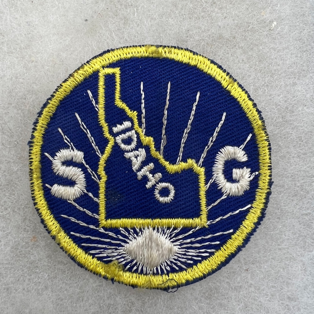 WW2 Idaho State Guard Patch Twill Fitzkee Militaria Collectibles