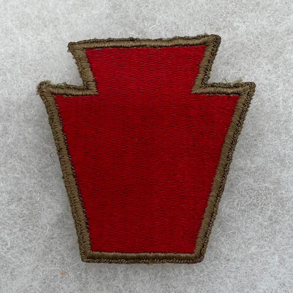 WW2 US Army 28th Infantry Division Patch OD Border Greenback – Fitzkee ...