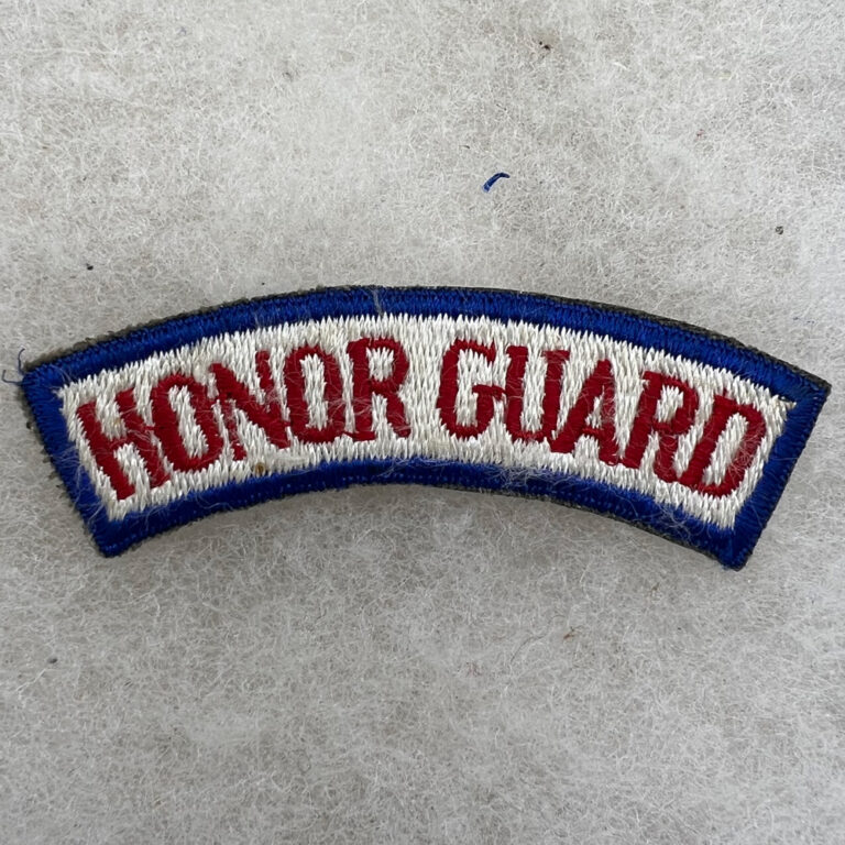 US Army Honor Guard Tab – Fitzkee Militaria Collectibles