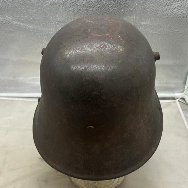 WW1 Imperial German Model 1916 Helmet With Liner F.C. Bellinger Fulda 64 - Image 3