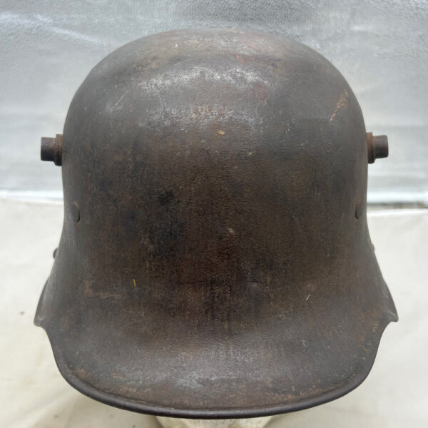 WW1 Imperial German Model 1916 Helmet With Liner F.C. Bellinger Fulda 64 - Image 5