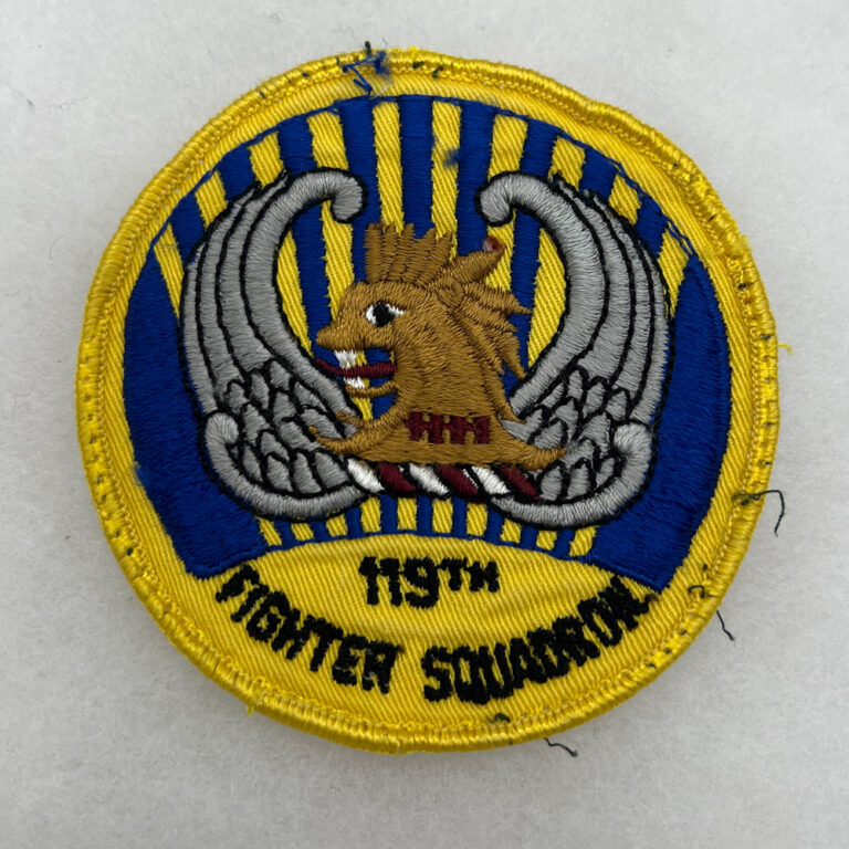 USAF 119th Fighter Squadron Patch Twill – Fitzkee Militaria Collectibles