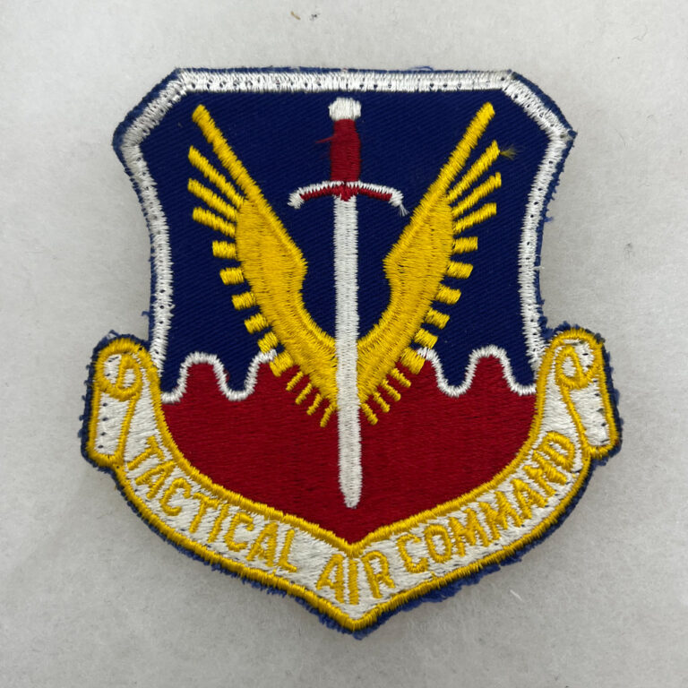 USAF Tactical Air Command Patch Twill – Fitzkee Militaria Collectibles