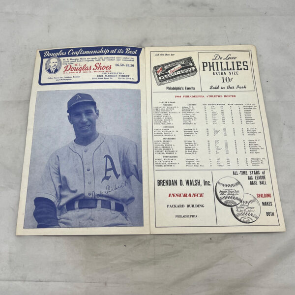 WW2 Athletics Score Card and Program 1944 - Image 2