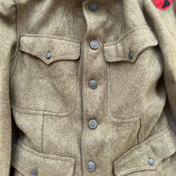 WW1 US Army 7th Infantry Division Wool Sergeant's Uniform - Image 4
