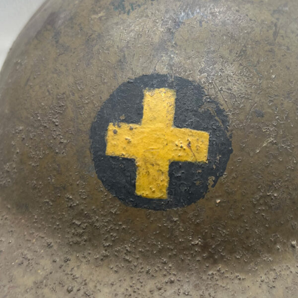 WW1 US Army 33rd Infantry Division M-1917 Helmet English Made Brodie - Image 2