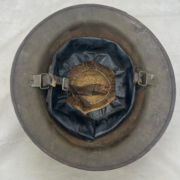 WW1 US Army 33rd Infantry Division M-1917 Helmet English Made Brodie - Image 6