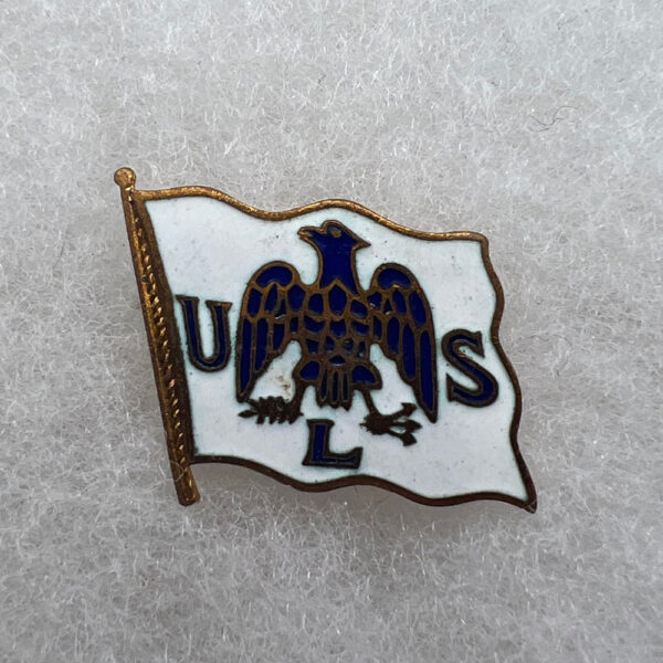 WW2 United Shipping Lines Hat Insignia Gemsco