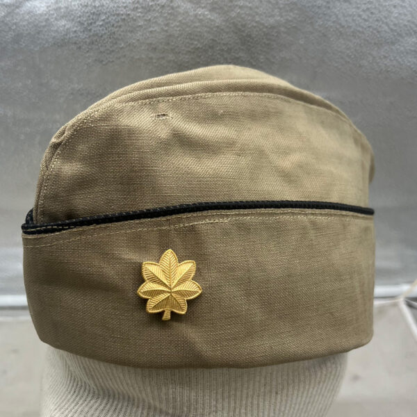 WW2 US Army Major Tropical Summer Weight Overseas Cap Knox 7 3/8