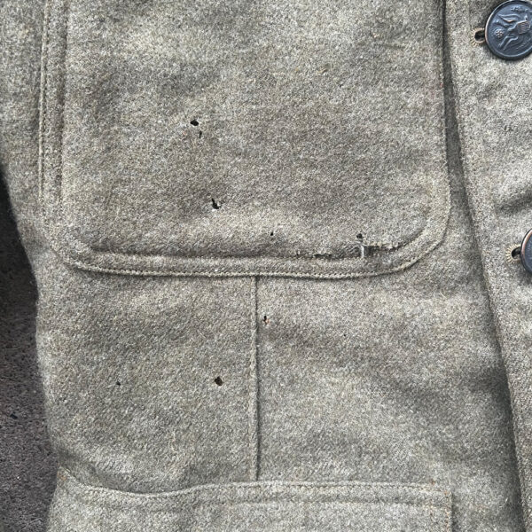 WW1 US Army 27th Infantry Division 39th Regiment Enlisted Uniform With Overseas Cap - Image 2