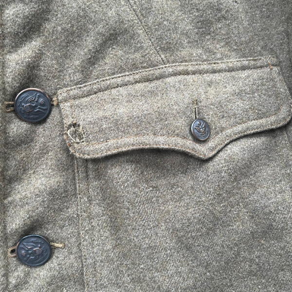 WW1 US Army 27th Infantry Division 39th Regiment Enlisted Uniform With Overseas Cap - Image 3
