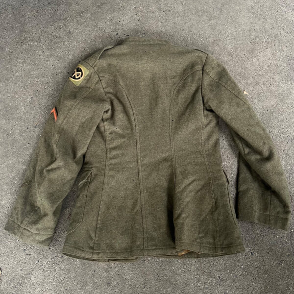WW1 US Army 27th Infantry Division 39th Regiment Enlisted Uniform With Overseas Cap - Image 12