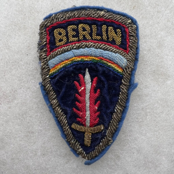 US Army Europe Berlin Patch German Made Bullion