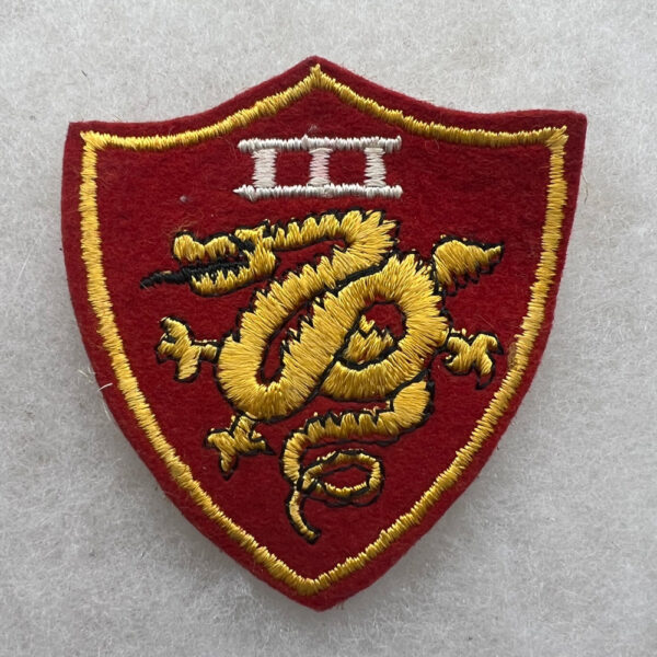 WW2 US Marine 3rd Amphibious Corps Patch Felt