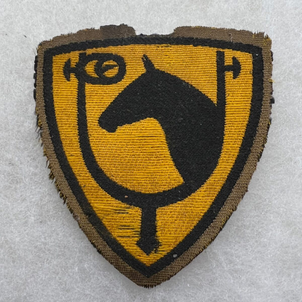 US Army 1930s 61st Cavalry Division Patch Woven Rare