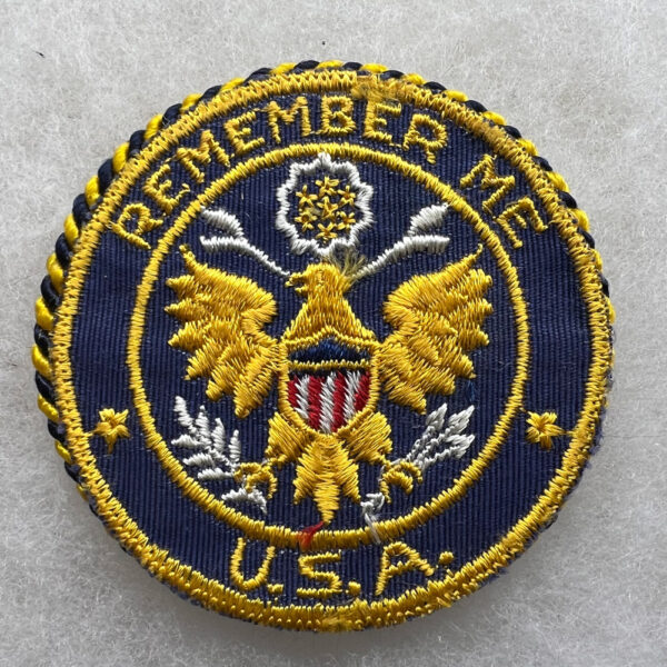 WW2 US Army Remember Me PX Mirror Patch Twill