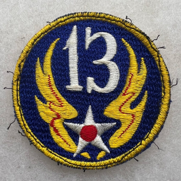 US 13th Air Force Patch Japanese Made