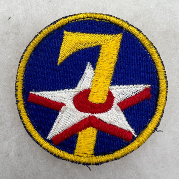 US 7th Air Force Patch Japanese Made