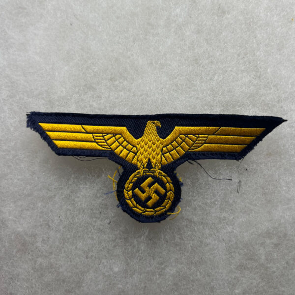 WW2 German Kriegsmarine Breast Eagle Enlisted Woven