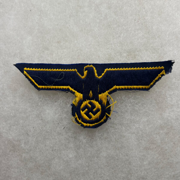 WW2 German Kriegsmarine Breast Eagle Enlisted Woven - Image 2