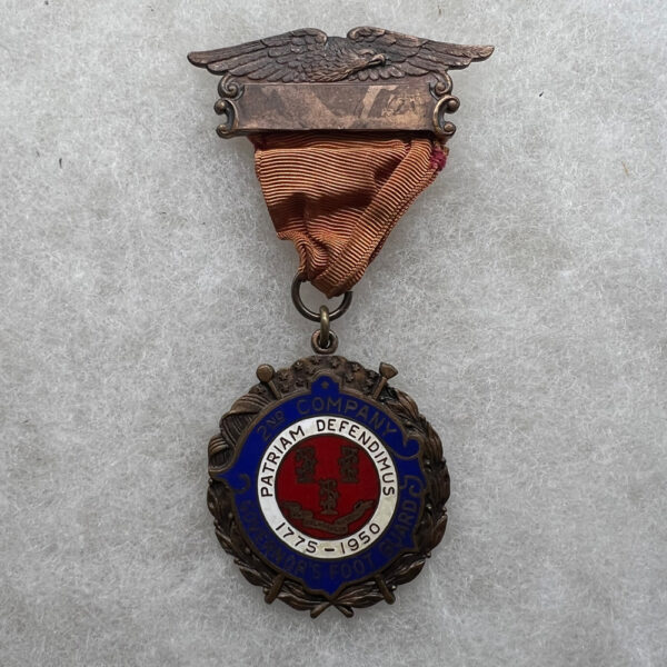 1950 Connecticut 2nd Company Governors Foot Guard 175th Anniversary Medal