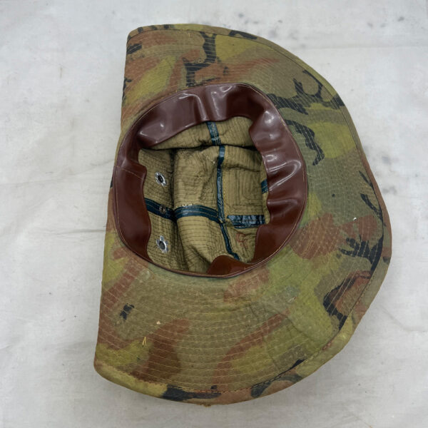 US Army Vietnam Camo Cowboy Boonie Hat Worn Vietnamese Made - Image 5