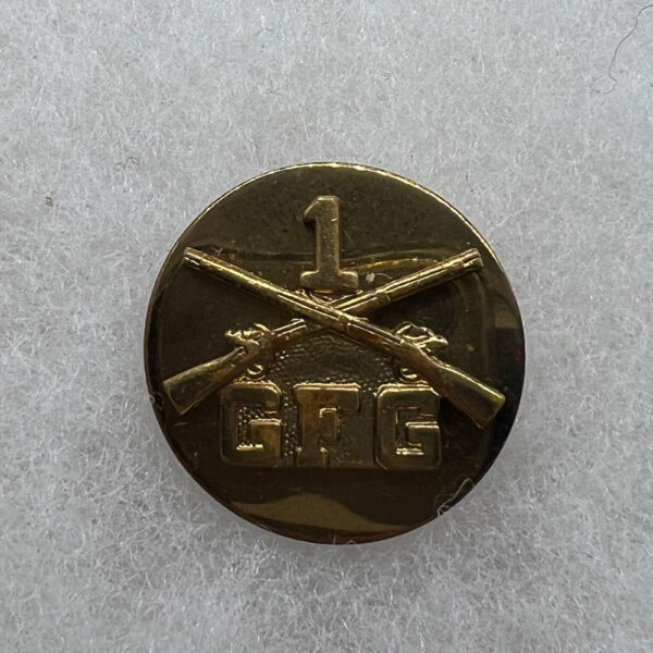 Connecticut 1st Company Governors Foot Guard Enlisted Collar Disk