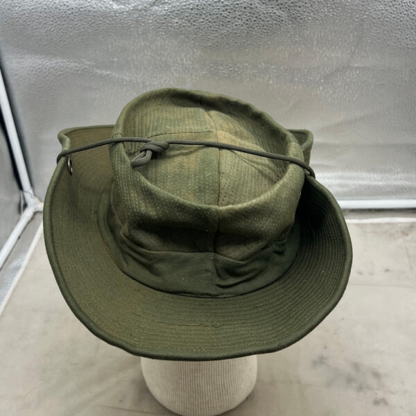 Vietnam US Green Cowboy Boonie Hat Vietnamese Made - Image 3