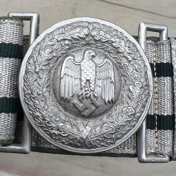 WW2 German Army Officer's Dress Belt And Buckle - Image 3