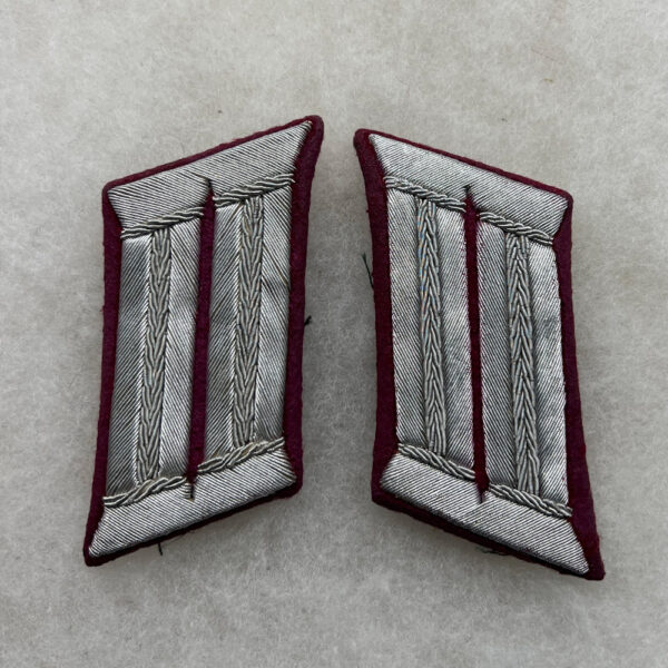 WW2 German Army Officer Collar Tab Set