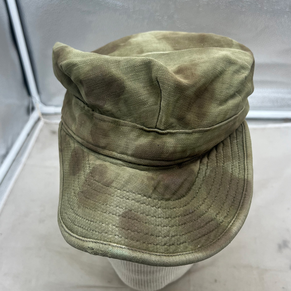 Ww2 Us Army Hand Camouflaged Hbt Cap – Fitzkee Militaria Collectibles