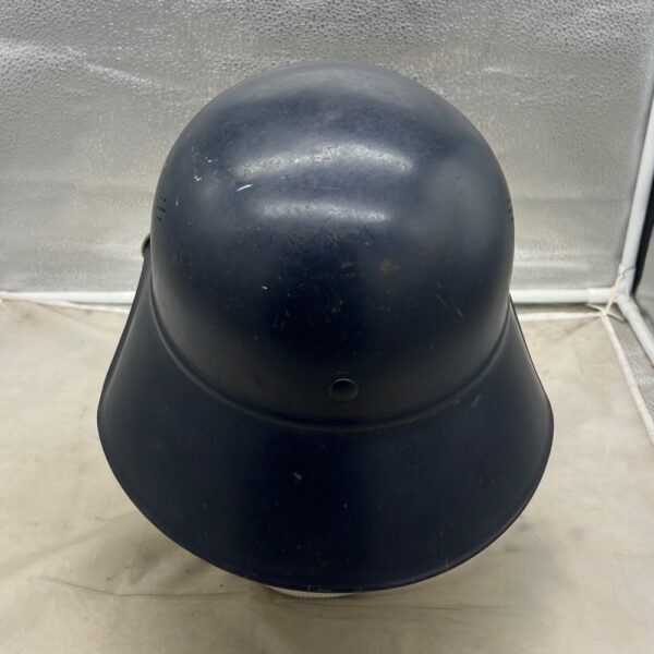 WW2 German Luftschutz Beaded M38 Gladiator Helmet - Image 4