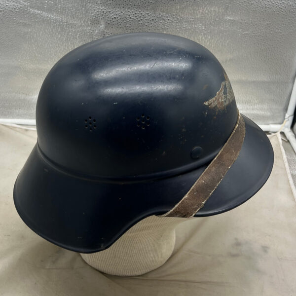 WW2 German Luftschutz Beaded M38 Gladiator Helmet - Image 5