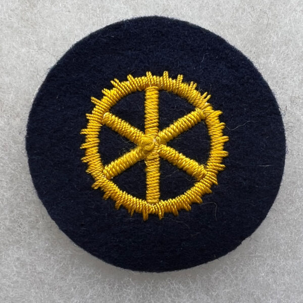 WW2 German Kriegsmarine Machine Engine Enlisted Career Sleeve Insignia